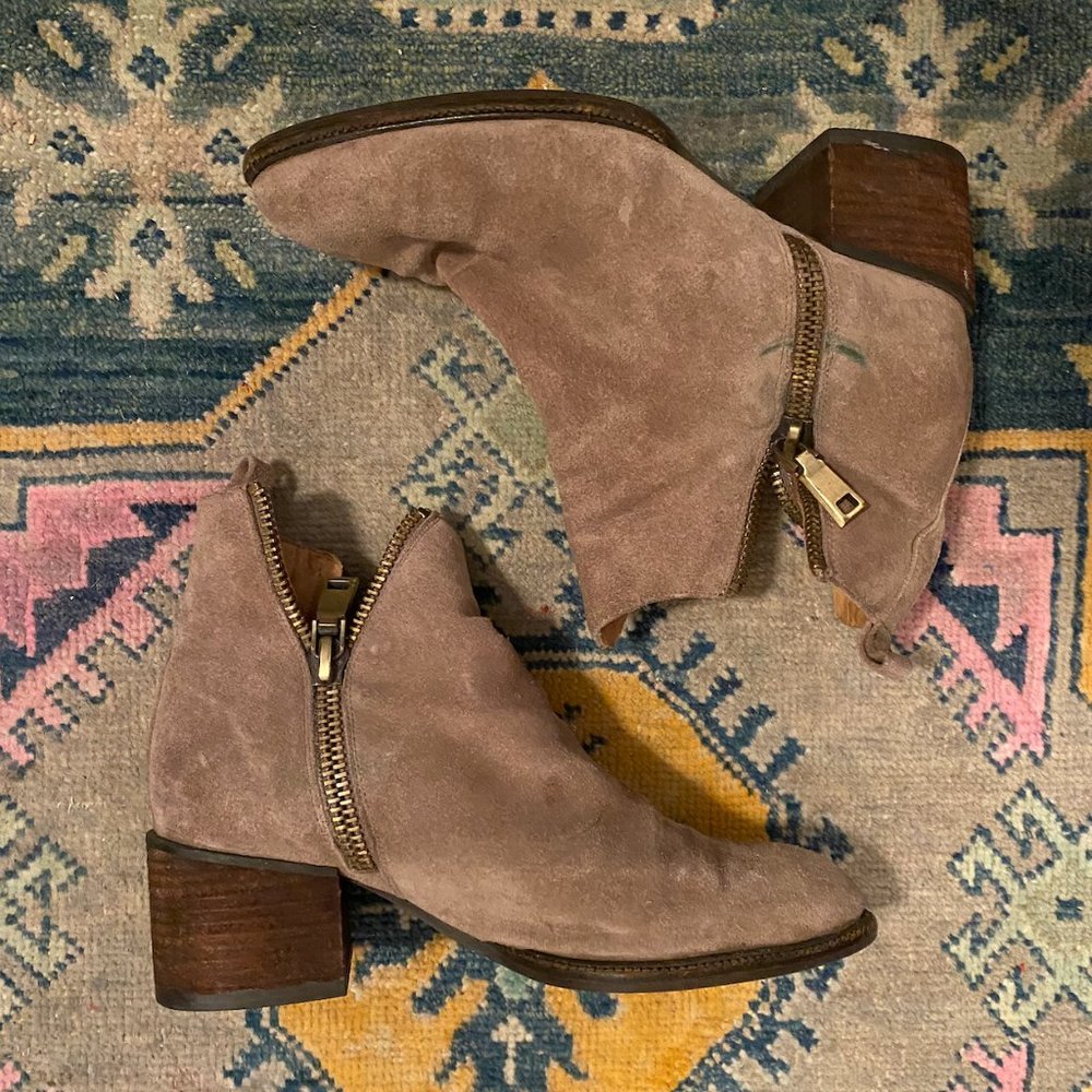 Jeffrey Campbell Zipper Ankle Boots